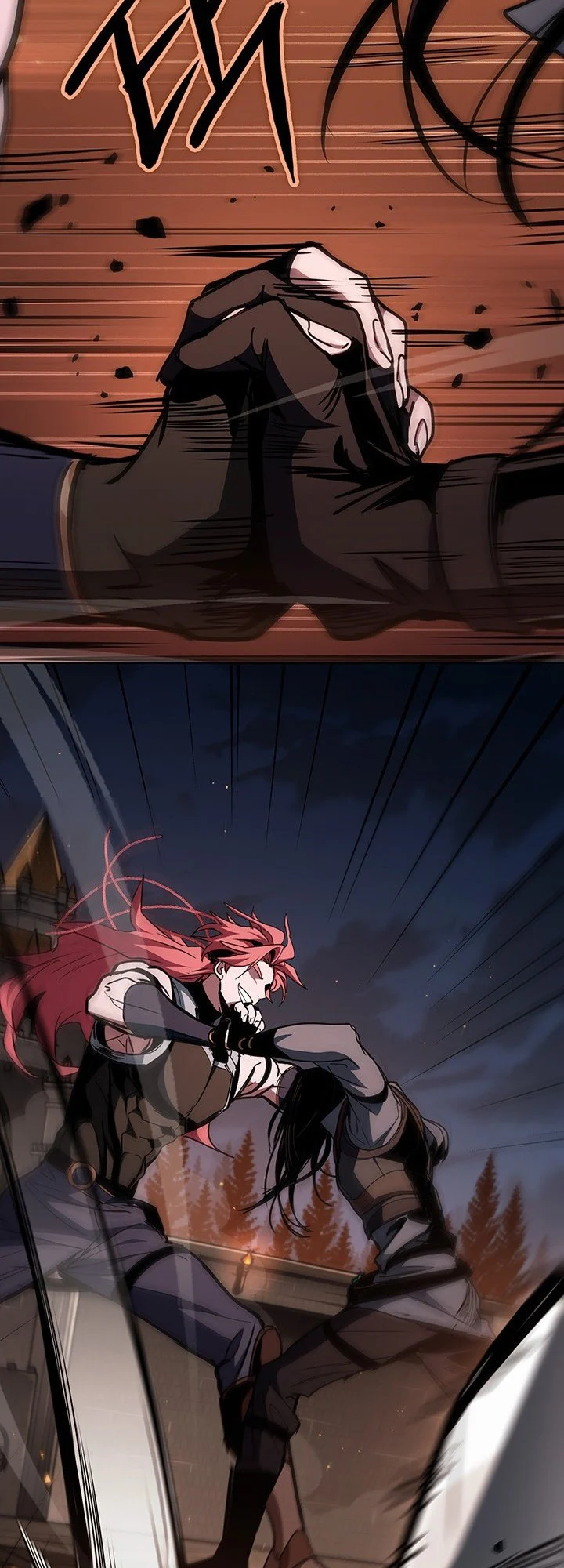 Crimson Reset ชีวิตครั้งที่สองของราชันรัตติกาล หลังจากหลบหนีมาครึ่งปี แวมไพร์ยูจีนก็ถูกสังหารในที่สุด ตอนที่ 9 page 33