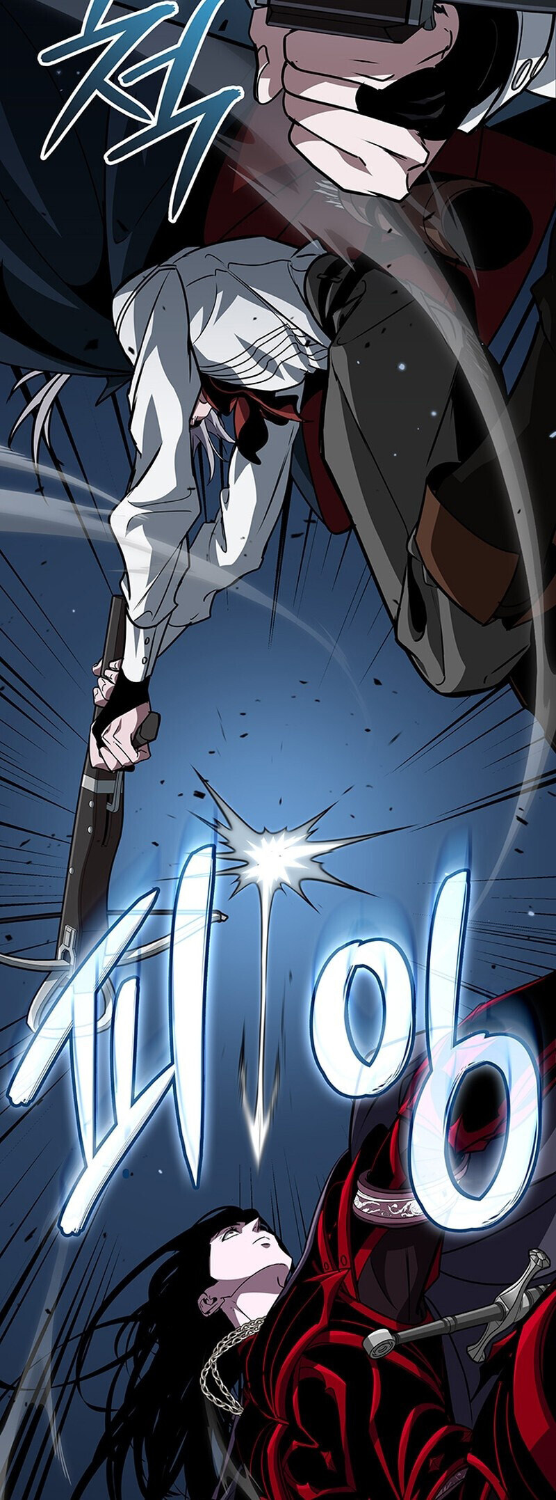 Crimson Reset ชีวิตครั้งที่สองของราชันรัตติกาล หลังจากหลบหนีมาครึ่งปี แวมไพร์ยูจีนก็ถูกสังหารในที่สุด ตอนที่ 26 page 49