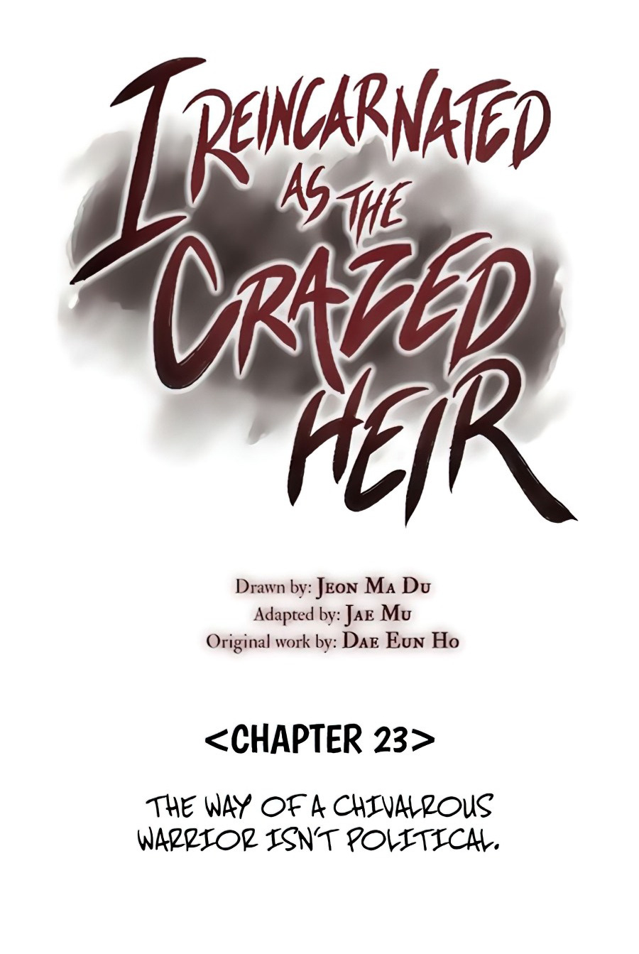 I Reincarnated As The Crazed Heir เกิดอีกทีเป็นว่าที่ประมุขลัทธิมาร ตอนที่ 23 page 33