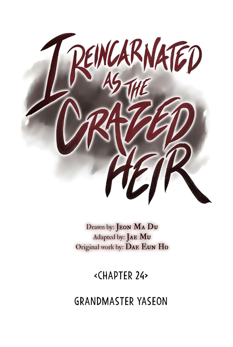 I Reincarnated As The Crazed Heir เกิดอีกทีเป็นว่าที่ประมุขลัทธิมาร ตอนที่ 24 page 1