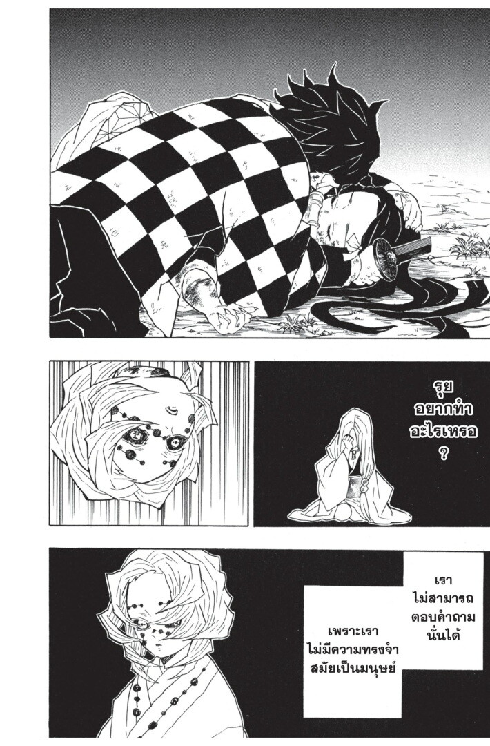 Kimetsu no yaiba ดาบพิฆาตอสูร ตอนที่ 35 page 163