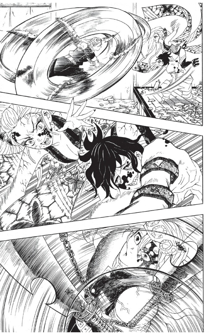 Kimetsu no yaiba ดาบพิฆาตอสูร ตอนที่ 80 page 156