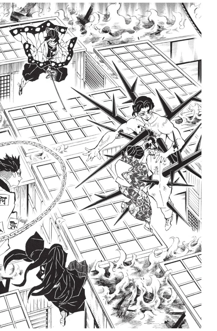 Kimetsu no yaiba ดาบพิฆาตอสูร ตอนที่ 134 page 120
