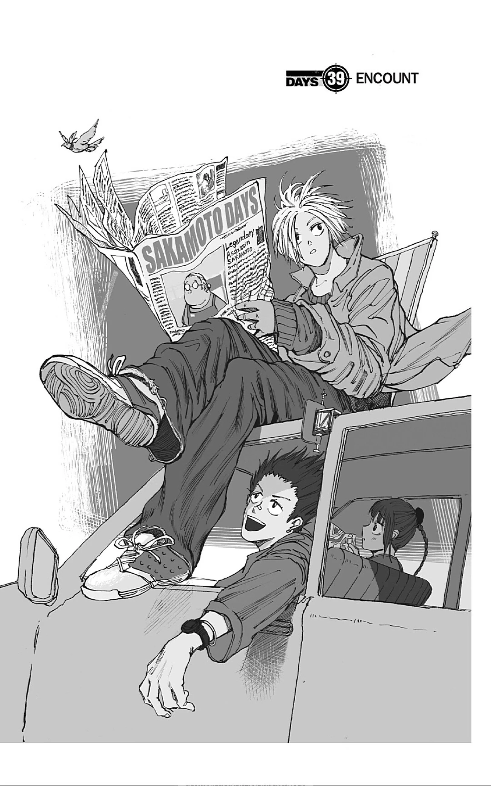 Sakamoto Days ตอนที่ 39 page 0