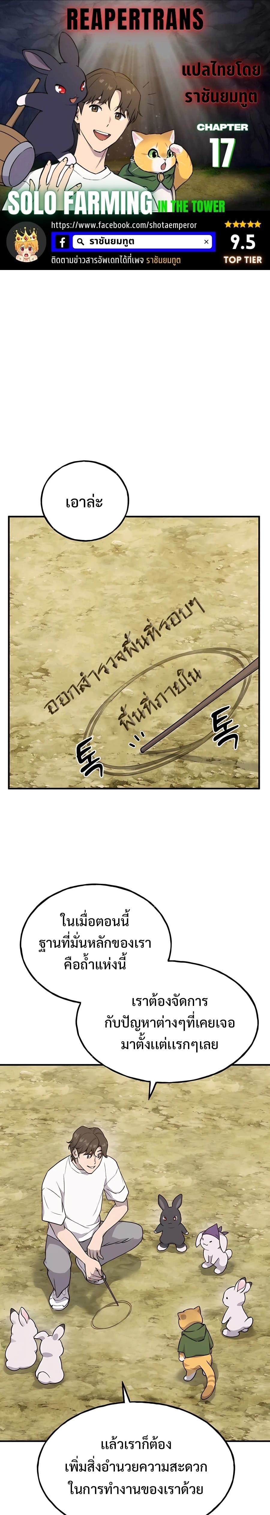 Solo Farming In The Tower ตอนที่ 17 page 0