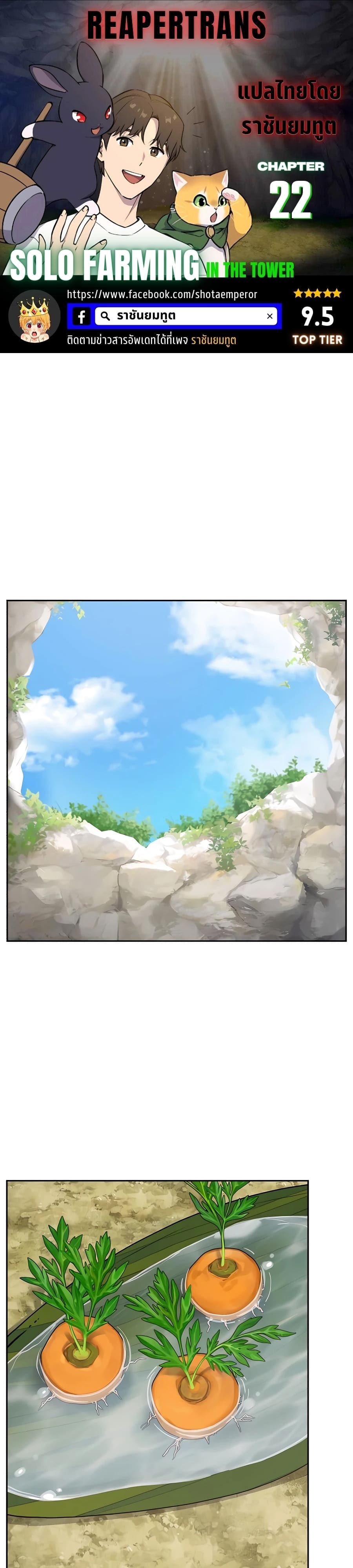 Solo Farming In The Tower ตอนที่ 22 page 0