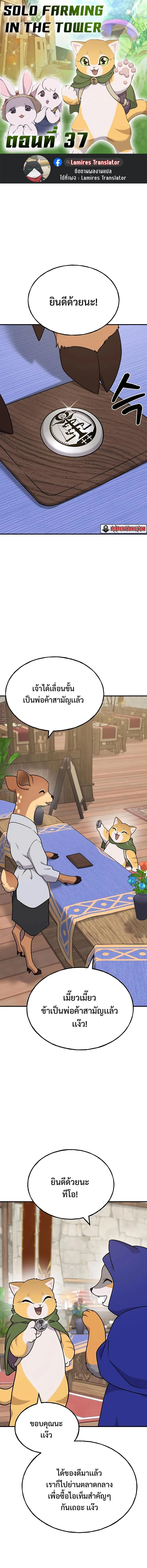 Solo Farming In The Tower ตอนที่ 37 page 0