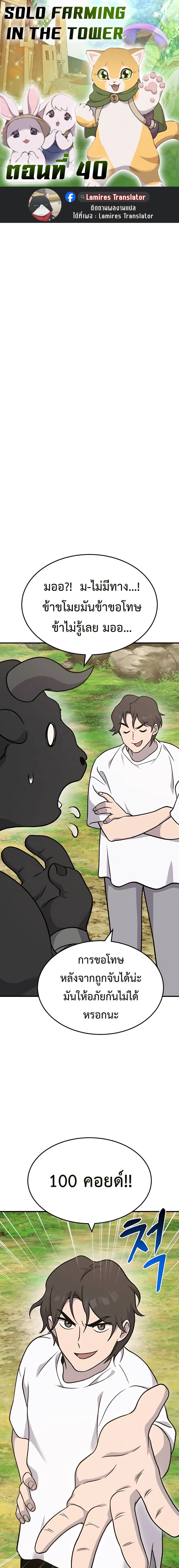 Solo Farming In The Tower ตอนที่ 40 page 0