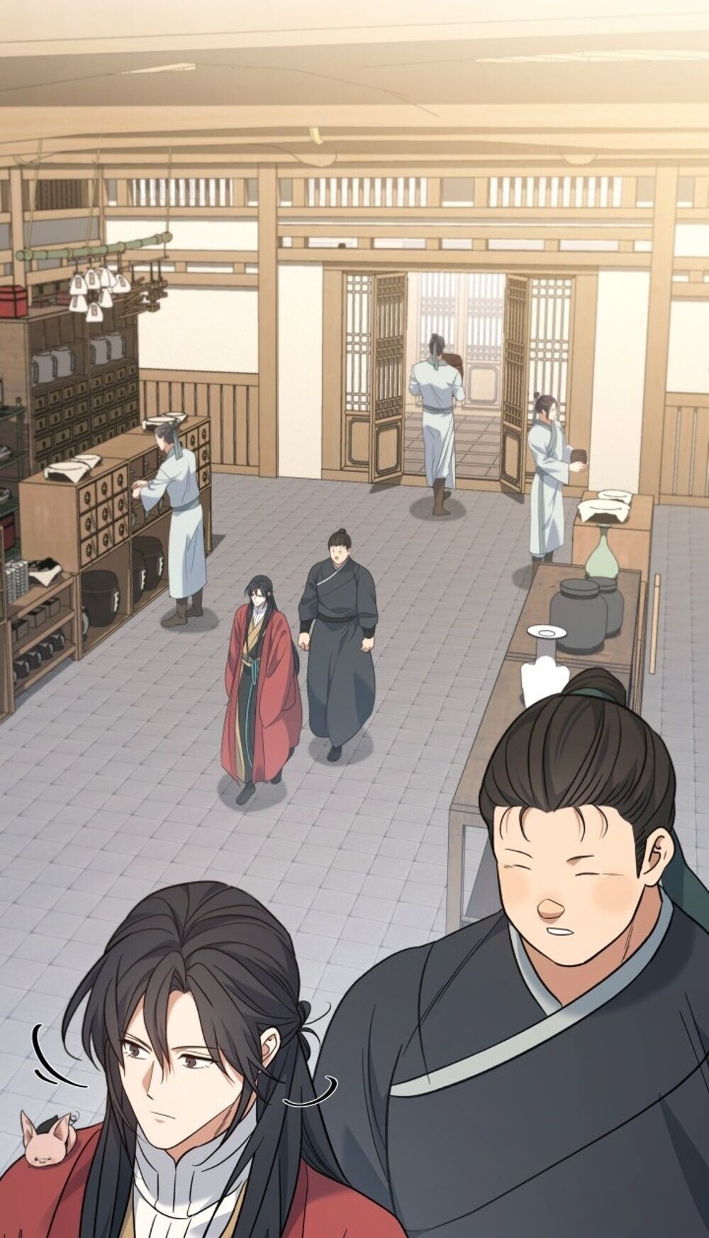 The Youngest Son of the Eunhae Sangdan บุตรชายคนสุดท้องแห่งหอการค้าอึนเฮ ตอนที่ 44 page 56